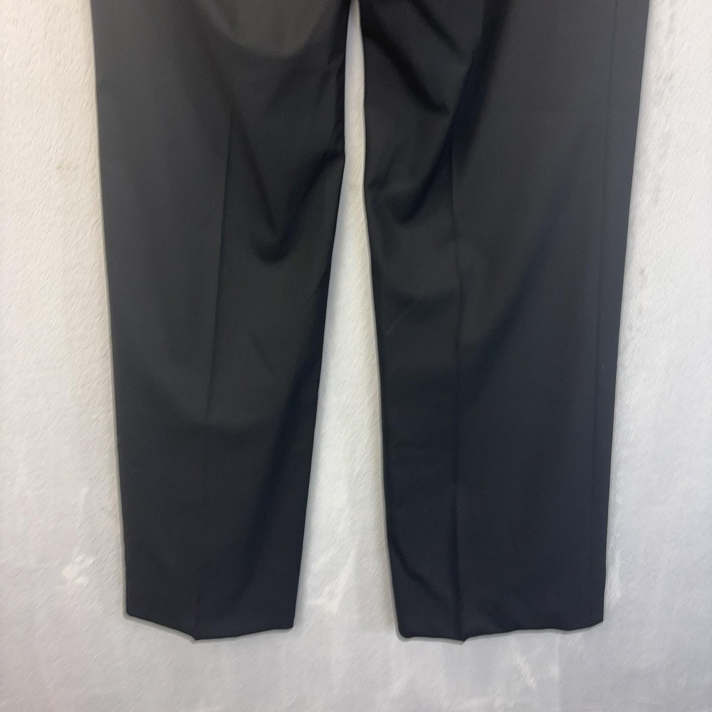 Banana Republic Jackson Curvy Fit Dress Pants Womens Size 10 Black Wool Straight - Picture 10 of 10